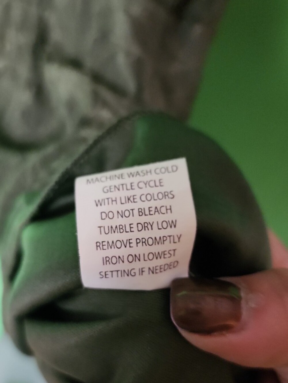 VTG Y2K Heart Soul Olive Green Lace Ruffle Babydoll Blouse Top Small - Picture 10 of 10